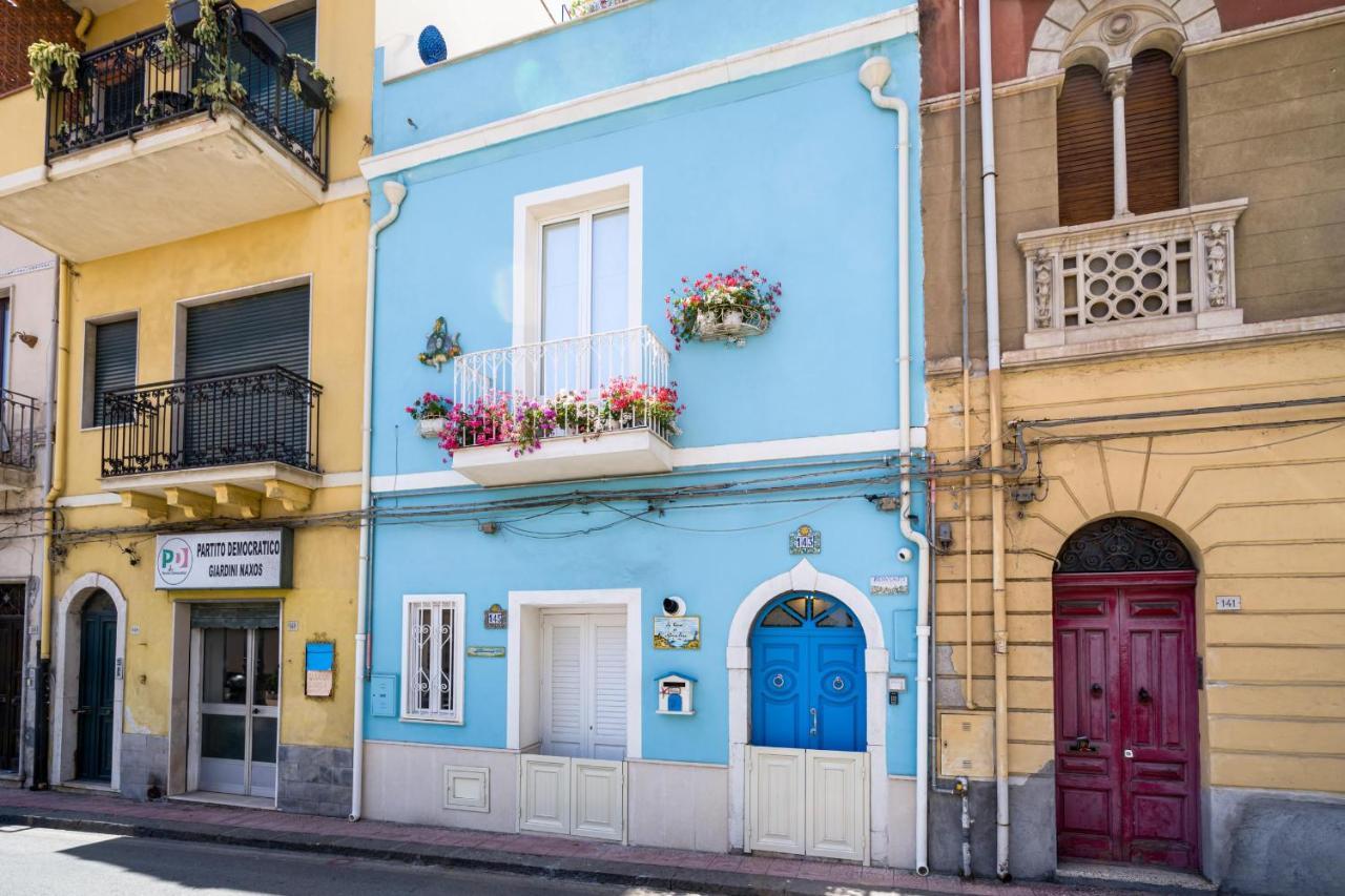 La Casa Di Nonna Piera Hotel Giardini Naxos Bagian luar foto